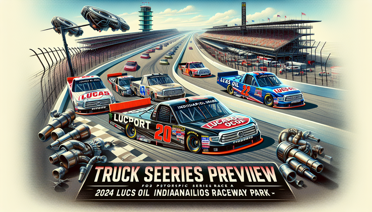 Truck Series Preview: 2024 TSport 200 (Lucas Oil Indianapolis Raceway Park)