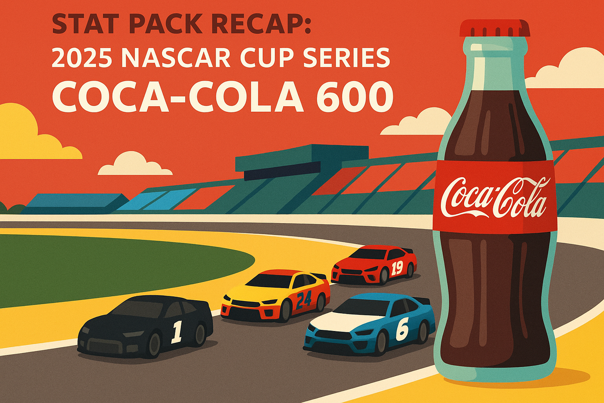 Stat Pack Recap: 2025 NASCAR Cup Series Coca-Cola 600
