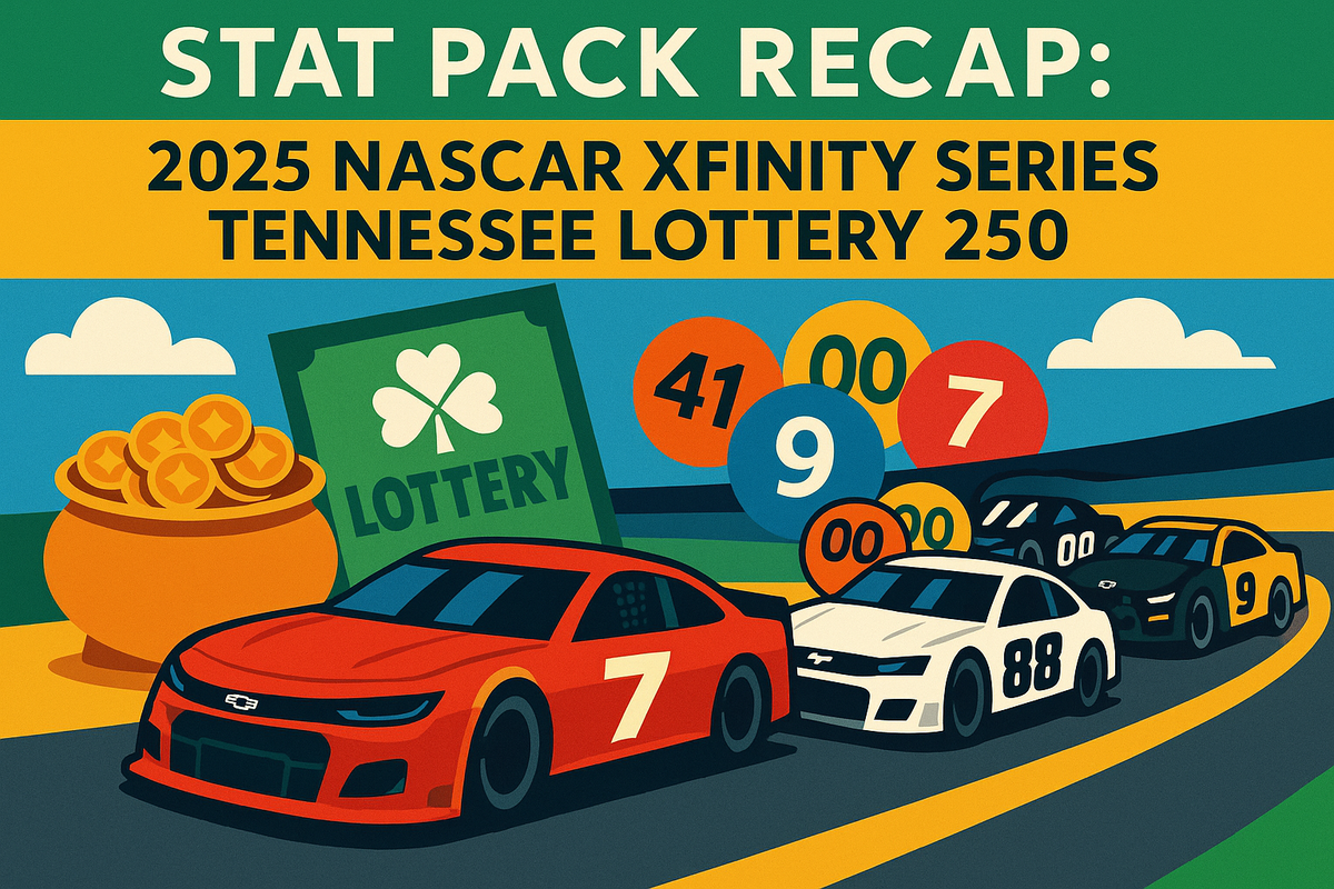 Stat Pack Recap: 2025 NASCAR Xfinity Series Tennessee Lottery 250