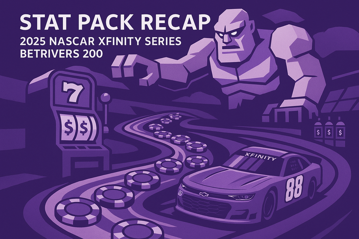 Stat Pack Recap: 2025 NASCAR Xfinity Series BetRivers 200