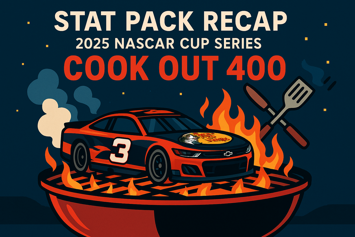 Stat Pack Recap: 2025 NASCAR Cup Series Cook Out 400