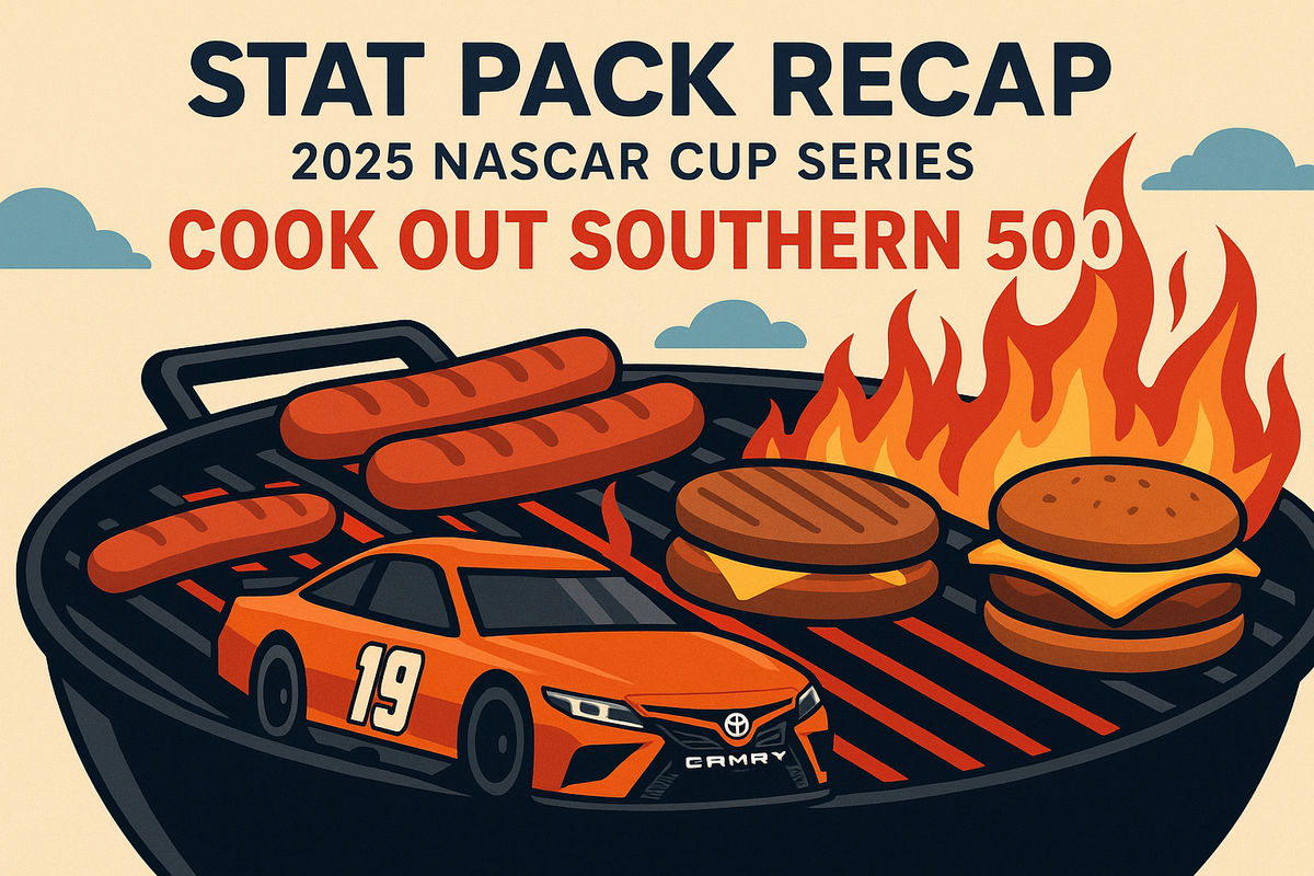 Stat Pack Recap: 2025 NASCAR Cup Series Cook Out Southern 500