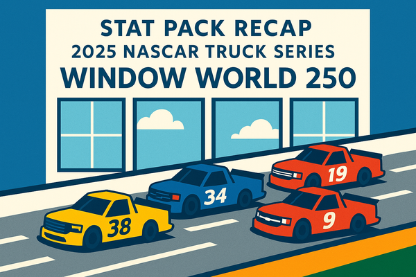 Stat Pack Recap: 2025 NASCAR Truck Series Window World 250