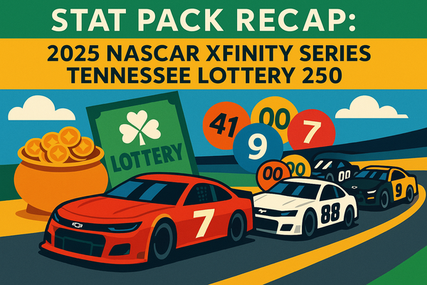 Stat Pack Recap: 2025 NASCAR Xfinity Series Tennessee Lottery 250