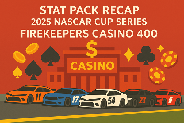 Stat Pack Recap: 2025 NASCAR Cup Series FireKeepers Casino 400
