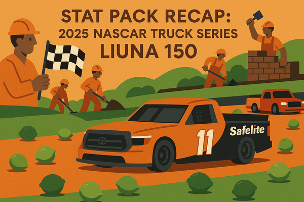 Stat Pack Recap: 2025 NASCAR Truck Series LIUNA 150