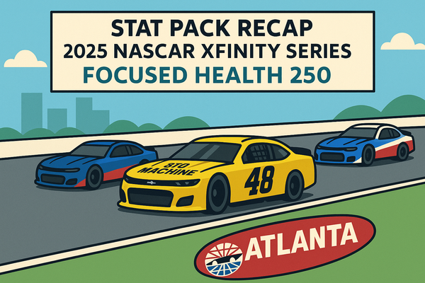 Stat Pack Recap: 2025 NASCAR Xfinity Series Focused Health 250