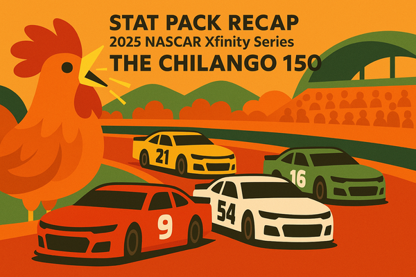 Stat Pack Recap: 2025 NASCAR Xfinity Series The Chilango 150