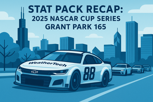 Stat Pack Recap: 2025 NASCAR Cup Series Grant Park 165