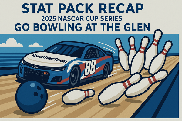 Stat Pack Recap: 2025 NASCAR Cup Series Go Bowling at The Glen