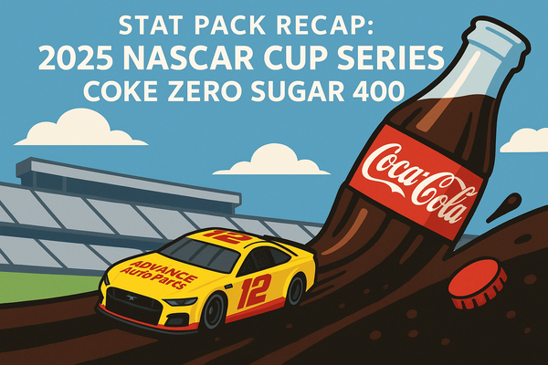 Stat Pack Recap: 2025 NASCAR Cup Series Coke Zero Sugar 400