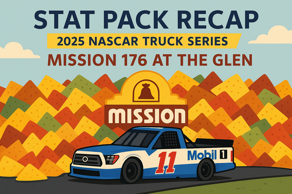 Stat Pack Recap: 2025 NASCAR Truck Series Mission 176 at The Glen