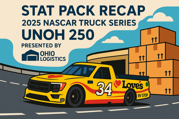 Stat Pack Recap: 2025 NASCAR Truck Series UNOH 250 presented by Ohio Logistics